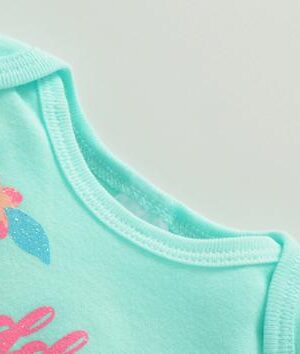 3-piece Daddy's Girl Onesie Romper with headband Summer outfit